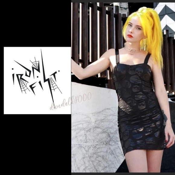 Iron Fist Skullz Club Mini Dress - Picture 1 of 11